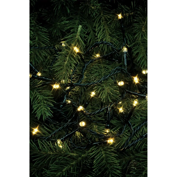 Bożonarodzeniowy łańcuch świetlny 13m 80 LED 3W biała ciepła