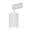 LAMPA sufitowa Kika Track Bianco WH Orlicki Design metalowa OPRAWA do systemu szynowego 1-fazowego biała