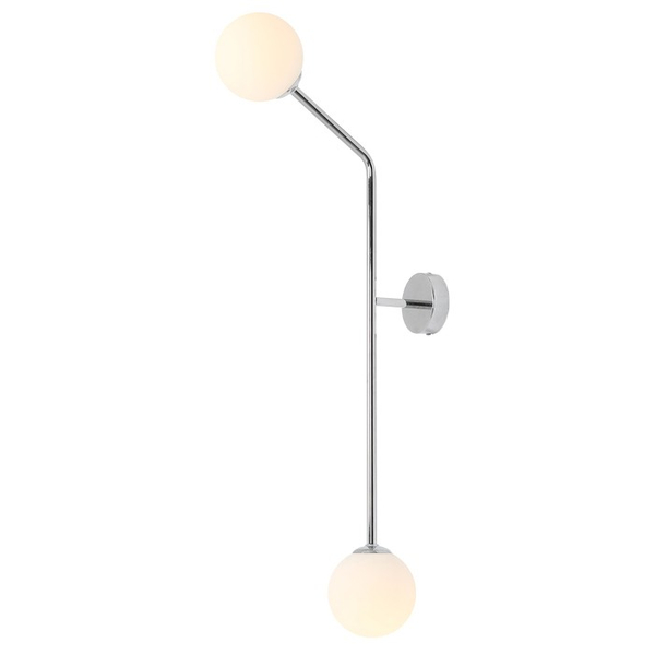 Kinkiet szklane kule PURE 1064D4_2 Aldex salonowa lampa ścienna stick chrom