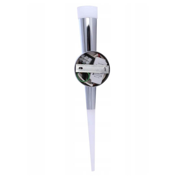 Ścienna lampa do holu Brina AZ1009 Azzardo LED 7W 3000K sopelek srebrna