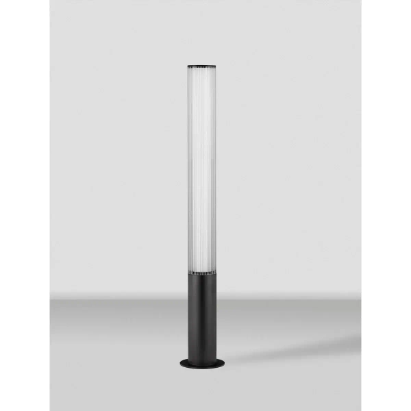 Zewnętrzny słupek metalowy MONSECA LE75105 LED 25W 3000K IP65 czarny