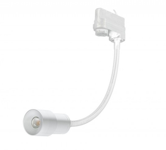 3-fazowa lampa do szynoprzewodu Lumi AZ4560 LED 5W 3000K czarna