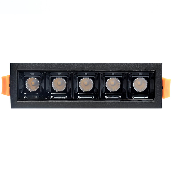 Podsufitowa lampa liniowa 582 Domeno LED 10W 3000K czarna