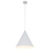 Lampa wisząca stożkowa CONO 10009 salonowa biały