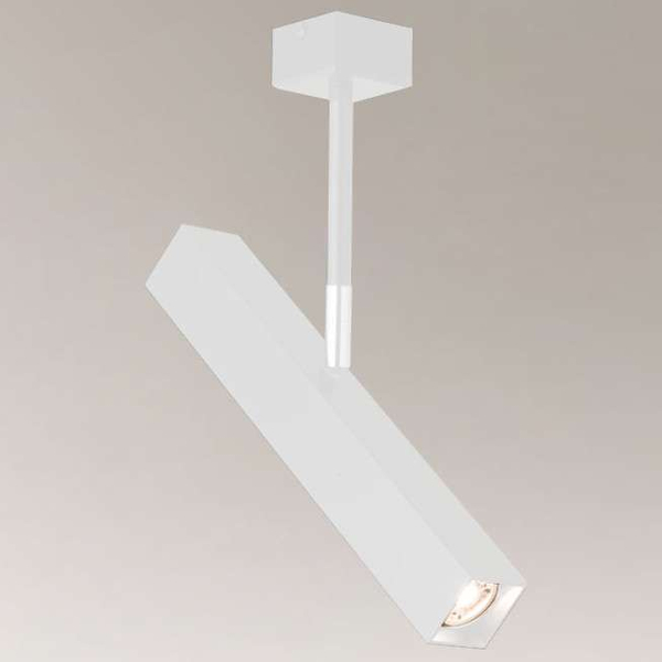 LAMPA sufitowa MITSUMA 7883 Shilo regulowana OPRAWA industrialna metalowa biała