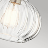 Lampa wisząca nad wyspę Riviera KL-RIVIERA-P-A retro szklana nikiel