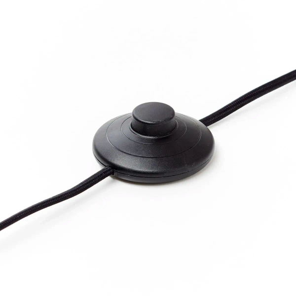 Podłogowa lampa drewniana Chaumont G94542/76 LED 20W 3000K czarna