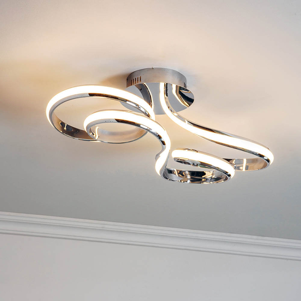 Ścienna lampa do łazienki Astral 96433 LED 12W 3000K IP44 chrom biały