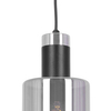 Lampa wisząca na listwie Brus K-5253 Kaja potrójna metalowa czarna