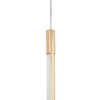Metalowa lampa wisząca Ombre MSE1501100136 Moosee LED 9,8W podłużna złota