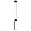 modernistyczna lampa wisząca Barre LE43550 LED 11W 3000K czarna outlet