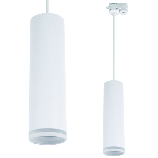 Lampa wisząca ZULA 03993 Ideus tuba do systemu szynowego biała