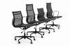 Fotel biurowy AERON KH1501100228 skórzany czarny