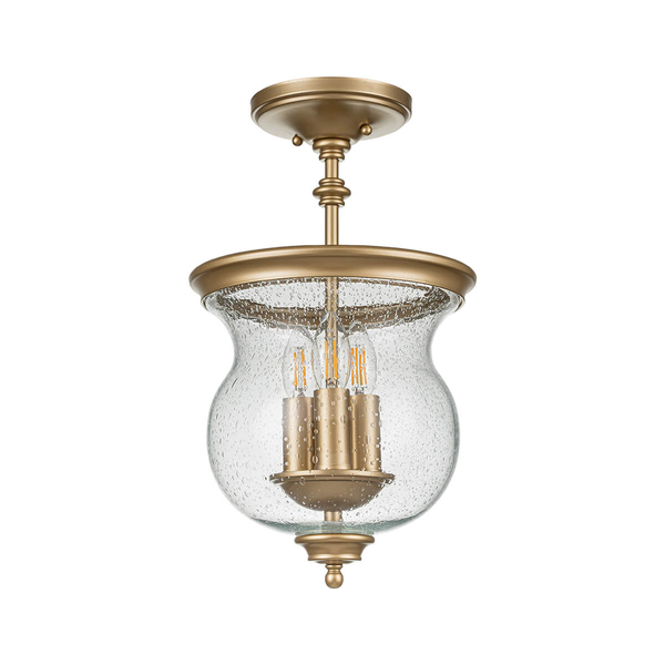 Nasufitowa lampa Pickering Lane FE-PICKERING-LANE-SF-PNBR Feiss mosiądz