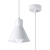 Wisząca lampa Taleja SL.0983 Sollux industrialna nad wyspę biała
