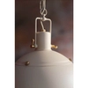Kopułowa lampa wisząca Nautilius 11134107 Kaspa metalowa kremowa