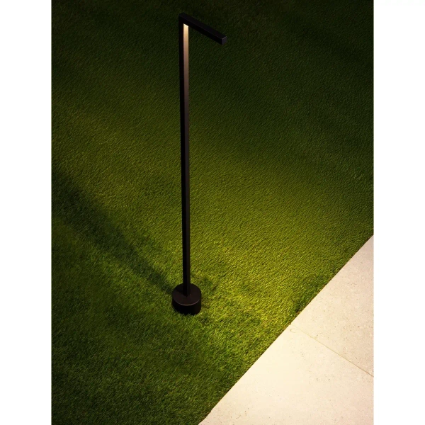 Ogrodowa lampa stojąca BERENDA LE75141 LED 5W 3000K IP65 czarna