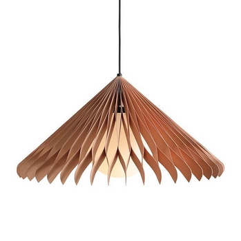 Skandynawska lampa wisząca SUN 1140G_L Aldex boho drewniany