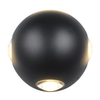 Kinkiet ogrodowy Avisio 246760432 Trio LED 2W 3000K IP54 kula czarna