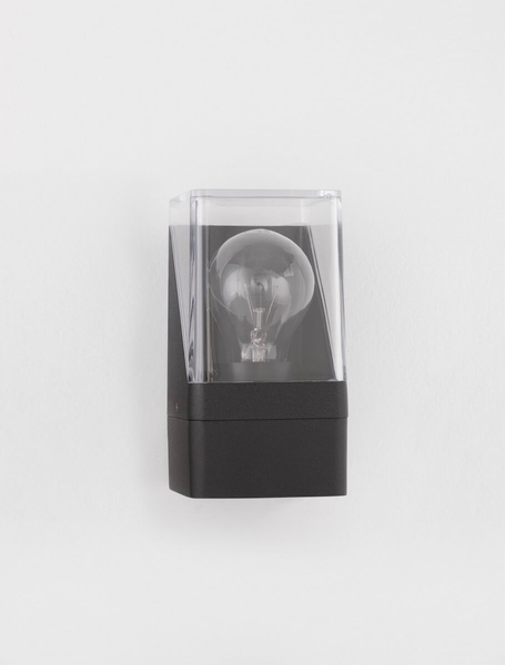 Elewacyjna lampa ogrodowa BARCA LE71497 Luces Exclusivas IP65 grafitowa