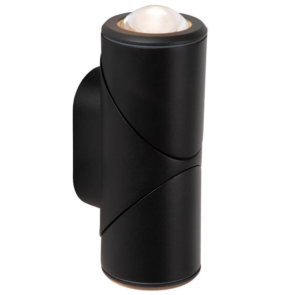 Kinkiet elewacyjny góra-dół Erin 15820/10/30 LED 5W 2700K IP65 czarny