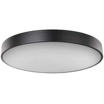 LAMPA sufitowa WISS 41744-48S Globo okrągła OPRAWA plafon LED 48W 3000K - 6000K metalowy czarny