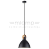 LAMPA wisząca EAGLE 106552 Markslojd metalowa OPRAWA zwis kopuła czarna