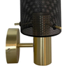 Lampa ścienna tuba Tirana LP-945/1W BK Light Prestige glamour czarna