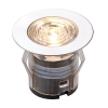 Ogrodowe oczko wpuszczane IKON 94431 LED 0,75W 3000-4000K IP67 srebrne