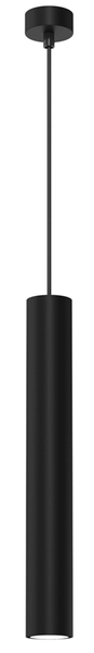 Wisząca lampa Hudson MLP8791 minimalistyczna czarna