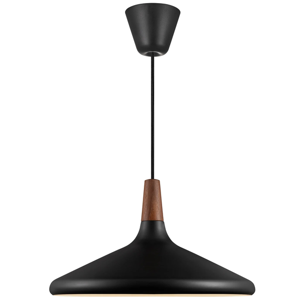 Metalowa lampa wisząca Nori 2120823003 Nordlux do salonu czarna