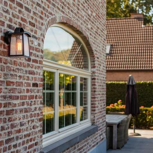 Zewnętrzna LAMPA elewacyjna KELSEY 5273601012 Lutec metalowa OPRAWA ogrodowa ścienna outdoor IP44 czarna