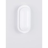Zewnętrzna owalna lampa ścienna SOVANDO LE75251 LED 11W 3000K IP65 biała
