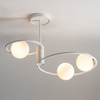 Kuchenna lampa sufitowa Aqua 33466 Sigma kule metalowa biała