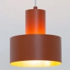 Wisząca lampa Rif S 41182 nad wyspę do jadalni ceglana