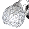 Salonowy kinkiet glamour 8965/1 8C z kryształkami chrom