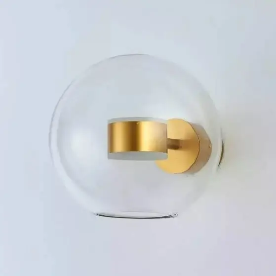 Kulisty kinkiet Bubbles ST-0801W gold Step LED 8W 3000K ball złoty