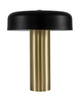 Stołowa lampa MORELIA LE42880 grzybek LED 18W 3000K czarny złoty