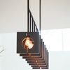 Industrialna wisząca lampa QN-LUDLOW8-GR podłużna grafitowa