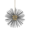 Lampa wisząca druciana Urchin P0491-09C-F7BC Zumaline czarny złoty