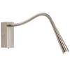 Kinkiet regulowany Madison 50606 Saxby szczotkowany chrom