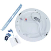 Oczko LAMPA sufitowa stropowa OLGA LED C 03769 Ideus okrągła OPRAWA plafon LED 24W 2700K, 4000K, 6500K natynkowy biały