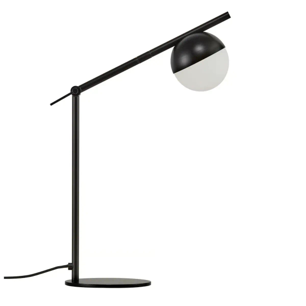 Stołowa lampka kulista CONTINA 2010985003 regulowana czarny