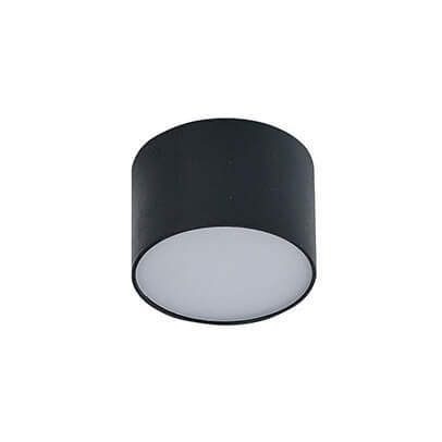 Czarny downlight okrągły Monza AZ2255 LED 5W lampa do sypialni