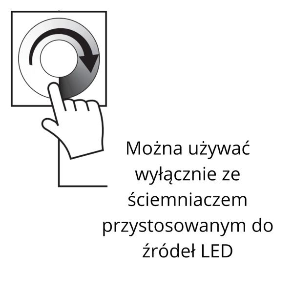 Taśma ledowa do kuchni 323675 LED 23W RGBW IP65 biała