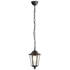 Zewnętrzna lampa wisząca VELENCE 8208 lampion metalowy IP43 czarny