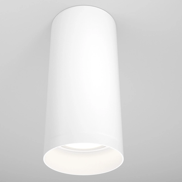 Oprawa stropowa Focus C010CL-01W do przedpokoju tuba biała