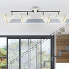 Metalowa lampa sufitowa Zumba 94-72153 Candellux reflektorki regulowane białe