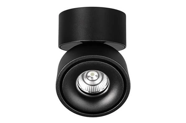 Regulowana lampa ALBACETE LE61362 LED przysufitowa czarna