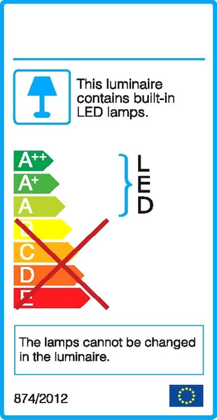 Lampa wisząca CORUNA LE41976 metalowa LED 35W 3000K okrągły biały